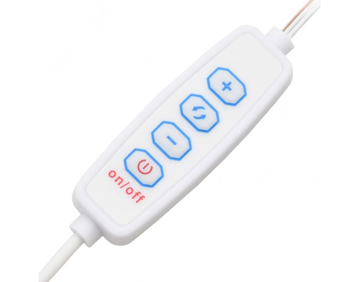Sonata H Тоалетка с LED, сив сонома, 86,5x35x136 см