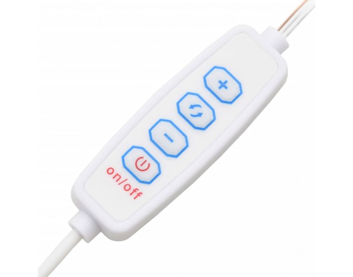 Sonata H Тоалетка с LED лампи, опушен дъб, 96x40x142 см