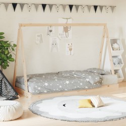 Sonata H Рамка за детско легло, 90x200 см, масивна чамова дървесина - Paturi pentru copii