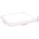 Sonata H Капак за готварска печка 50x56x1,5 см бамбук