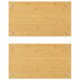 Sonata H Капаци за готварски печки 2 бр 50x28x1,5 см бамбук