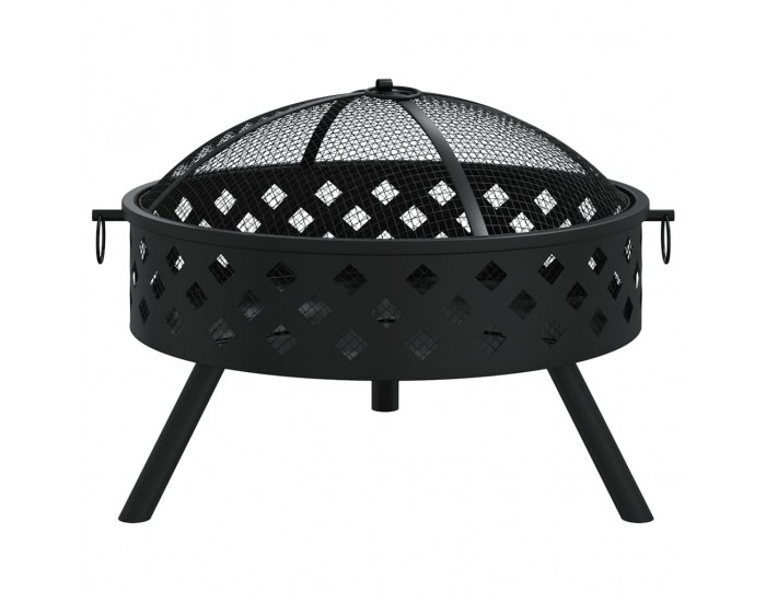 Sonata H Преносимо огнище с ръжен, 58 см, XXL, стомана