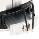 Sonata H Печка на дърва с USB вентилатор сребриста 35,5x26x28 см инокс