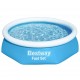 Bestway Fast Set Кръгъл надуваем басейн, 244x66 см, 57265