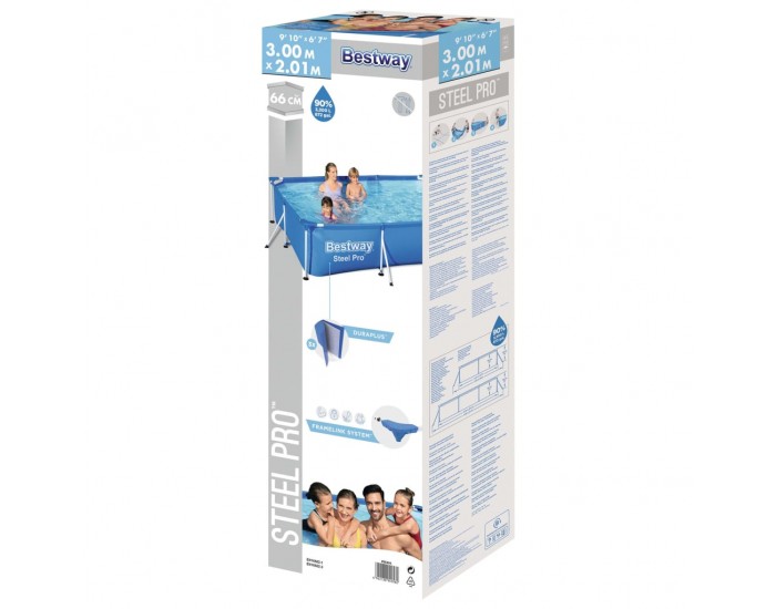 Bestway Steel Pro Басейн 300x201x66 см