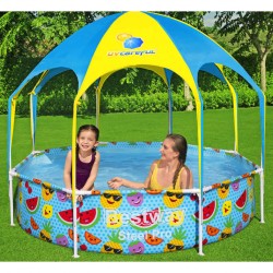 Bestway Надземен басейн за деца Steel Pro UV Careful, 244x51 см - Bestway