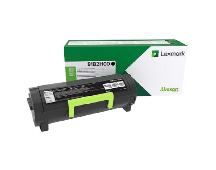 Lexmark Тонер 51B2H00, 8500 страници, Black