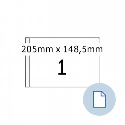 Herma Самозалепващи етикети, A5, 205 х 148.5 mm, 1000 листа - Herma