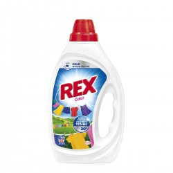 Rex Перилен препарат Color, гел, за цветно пране, 0.99 L, за 22 пранета - Curățenie și dezinfecție