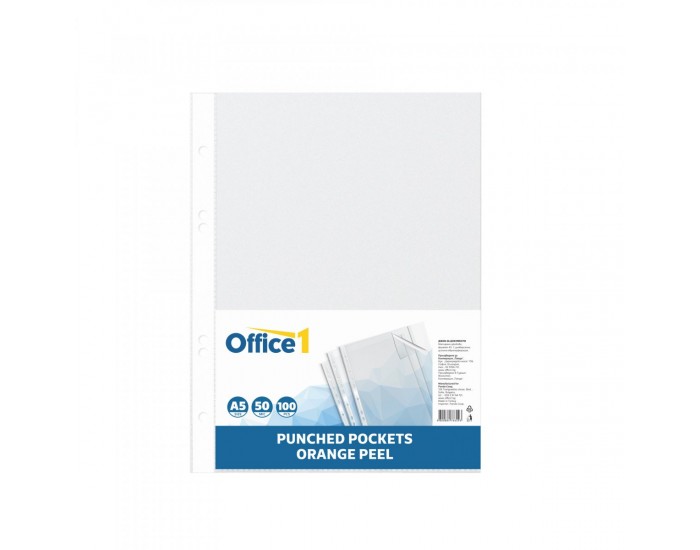 Office 1 Джоб за документи, А5, мат, 100 броя