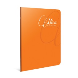 Gipta Тетрадка Mica, бяла хартия, широки редове, PP корица, А5, 40 листа - GIPTA