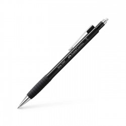 Faber-Castell Автоматичен молив Grip 1347, 0.7 mm, черен - Papetărie