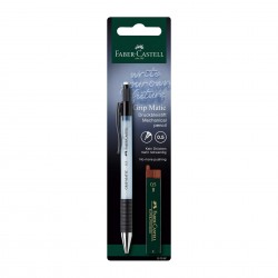 Faber-Castell Автоматичен молив Grip Matic 1375, 0.5 mm, с мини графити, в блистер - Papetărie