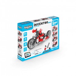 Engino Конструктор Inventor Mechanics - Велосипед, 5 в 1 - Engino