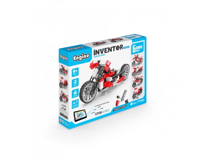 Engino Конструктор Inventor Mechanics - Велосипед, 5 в 1