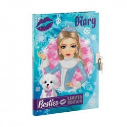 Moxy Таен дневник Besties, А5, с катинарче и ключ - Papetărie