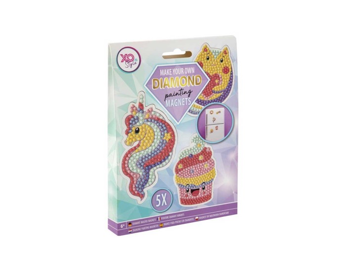 Moxy Магнити за рисуване с мъниста, за момичета, 5 броя