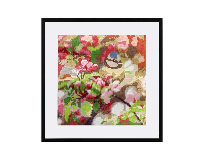 Moxy Рисуване с мъниста Птица, 30 х 30 cm