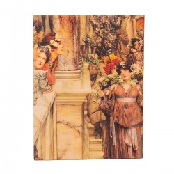 Paperblanks Тефтер Spring, Ultra, широки редове, твърда корица, 72 листа - Papetărie