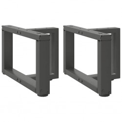 Sonata H Крака за холна маса T-образна 2 бр 40x25x(30-31)см стомана - Piese pentru mese