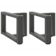 Sonata H Крака за холна маса T-образна 2 бр 40x25x(30-31)см стомана