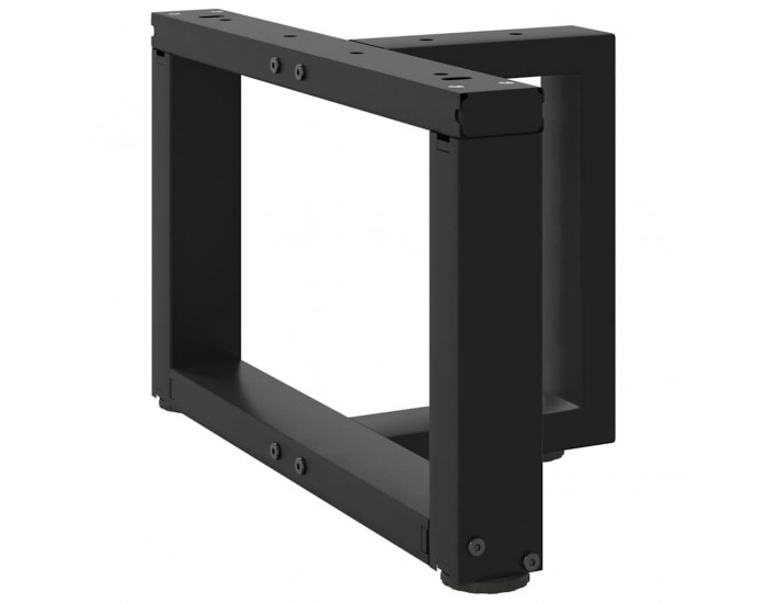 Sonata H Крака за холна маса T-образна 2бр черни 40x25x(30-31)см стомана