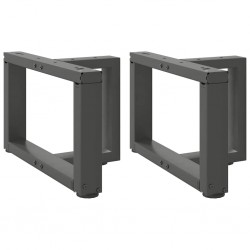 Sonata H Крака за холна маса T-образна 2 бр 50x25x(30-31)см стомана - Piese pentru mese