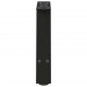 Sonata H Крака за холна маса с A-образна 2 бр черни 50x(30-31)см стомана
