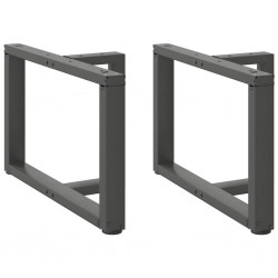 Sonata H Крака за холна маса T-образна 2 бр 70x25x(42-43) см стомана - Piese pentru mese