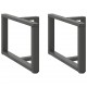 Sonata H Крака за холна маса T-образна 2 бр 70x25x(42-43) см стомана
