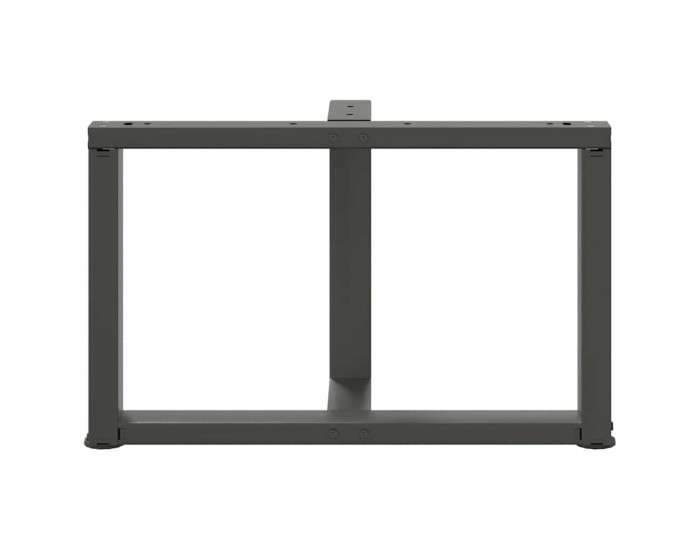 Sonata H Крака за холна маса T-образна 2 бр 70x25x(42-43) см стомана
