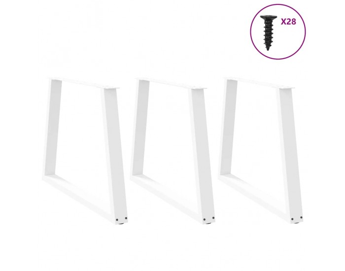 Sonata H Крака за трапезна маса V-образна форма 3 бр. 90x(72-73,3) cm