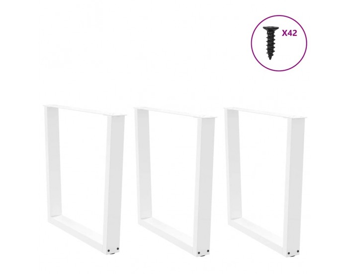 Sonata H Крака за трапезна маса V-образна форма 3 бр. 90x(72-73,3) cm