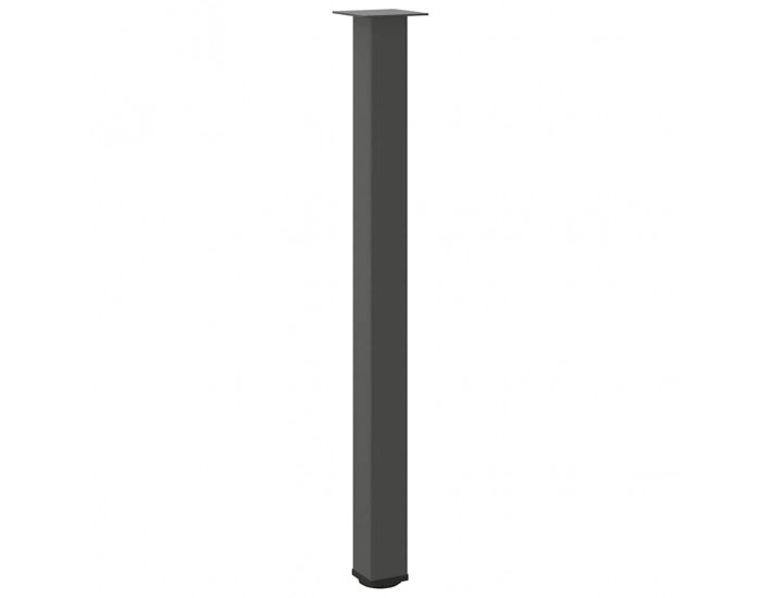 Sonata H Крака за бар маса 4 бр. антрацит 110-112 cm стомана