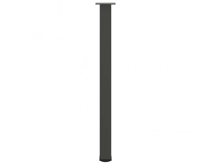Sonata H Крака за бар маса 4 бр. антрацит 110-112 cm стомана