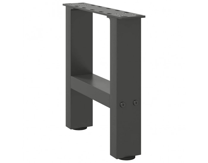 Sonata H Крака за масичка за кафе антрацит 2 бр. 40x(30-31) см стомана