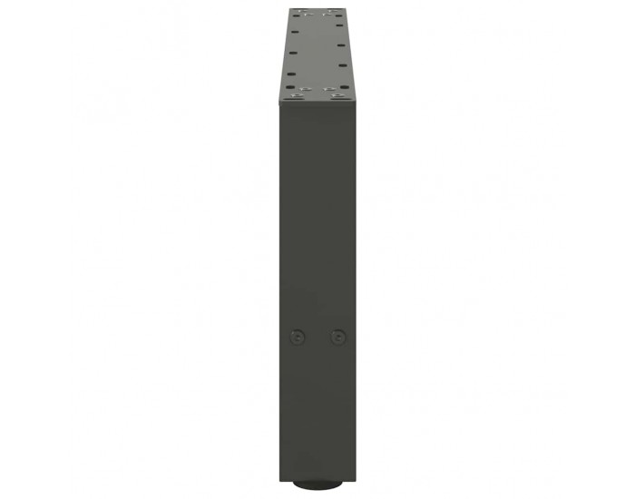 Sonata H Крака за масичка за кафе антрацит 2 бр. 60x(30-31) см стомана