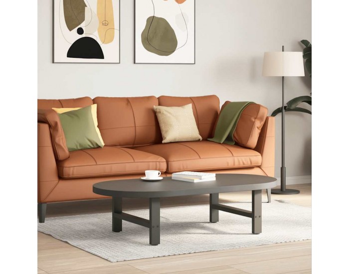 Sonata H Крака за масичка за кафе антрацит 2 бр. 70x(30-31) см стомана