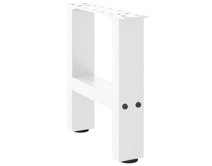 Sonata H Крака за масичка за кафе 2 бр бели 30x(30-31) см стомана
