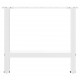 Sonata H Крака за масичка за кафе бели 2 бр. 60x(42-43) cm стомана
