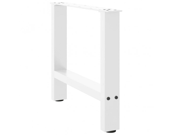 Sonata H Крака за масичка за кафе бели 2 бр. 60x(42-43) cm стомана