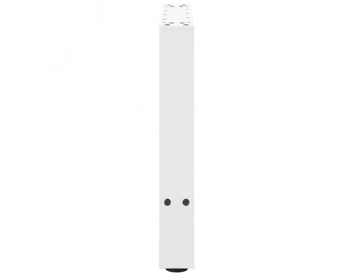 Sonata H Крака за масичка за кафе бели 2 бр. 60x(42-43) cm стомана
