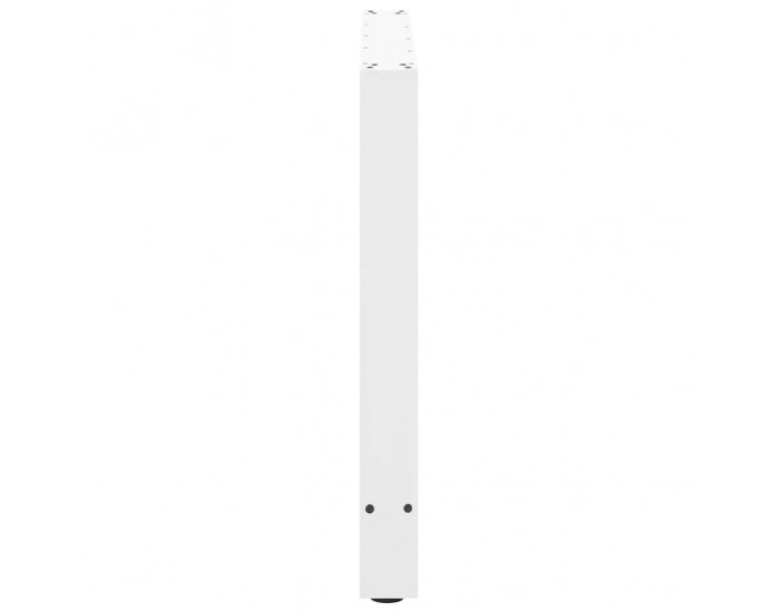 Sonata H Крака за трапезна маса бели 2 бр. 100x(72-73) cm стомана