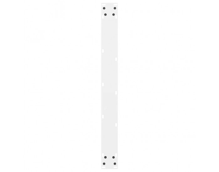 Sonata H Крака за трапезна маса бели 2 бр. 70x(72-73) cm стомана