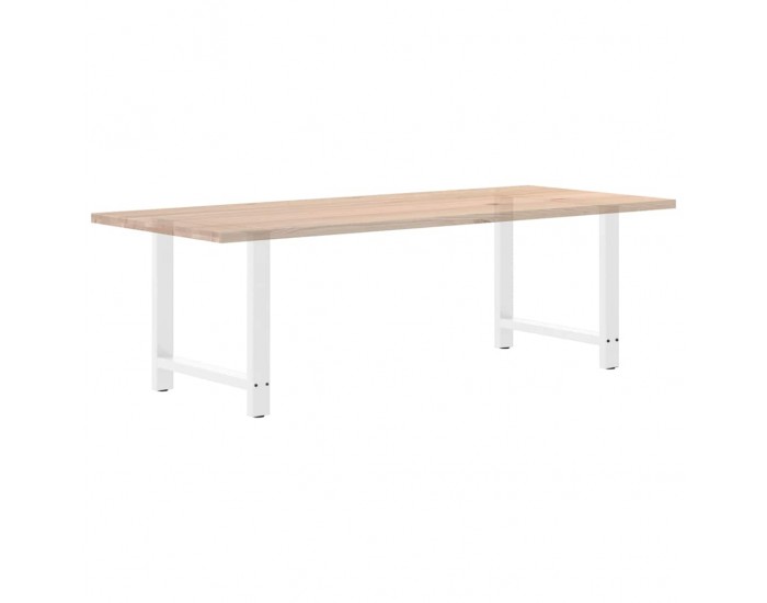 Sonata H Крака за трапезна маса бели 2 бр. 70x(72-73) cm стомана