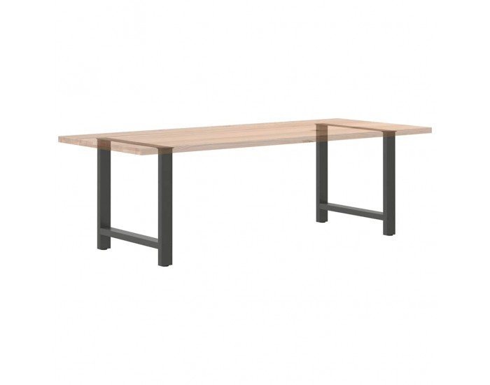 Sonata H Крака за трапезна маса Антрацит 2 бр. 80x(72-73) cm Стомана