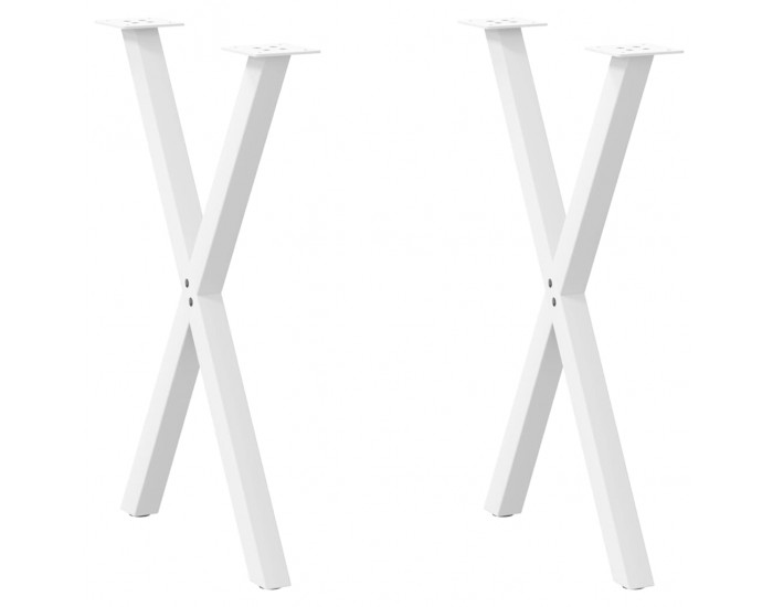 Sonata H Крака за маса за хранене с форма на X 2 бр. 57x(72-73) cm