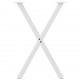 Sonata H Крака за маса за хранене с форма на X 2 бр. 57x(72-73) cm