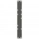 Sonata H Крака за масичка за кафе 2 бр. антрацит 60x(42-43,3) cm стомана