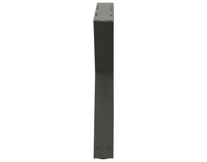 Sonata H Крака за масичка за кафе 2 бр. антрацит 60x(42-43,3) cm стомана